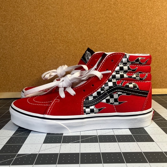 Vans Other - Vans Kids Red High-Top Sneakers
Brand new
NWOT